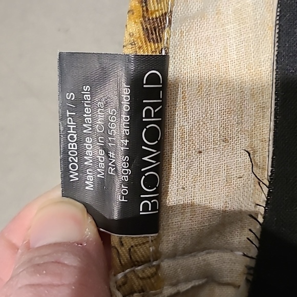 Bioworld Harry Potter Marauder's Map Shoes Sz. S (6/7) - Picture 5 of 9